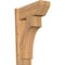 Ekena Millwork Westlake Slat Smooth Outlooker, Western Red Cedar, 7 1/2"W x 18"D x 26"H OUT08X18X26WTL06SWR - alternate 1